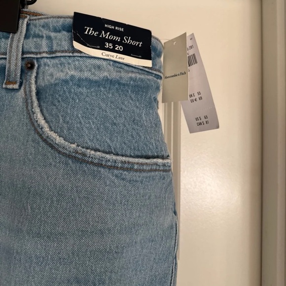 NWT Abercrombie & Fitch High Rise Mom Short
 size 35 or 20 - Picture 8 of 12